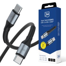 Kabel USB 3mk Hyper Cable N-SERIES USB-C to USB-C 240W 48V/5A 2m