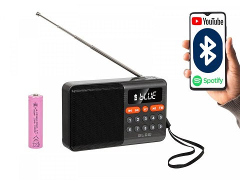 Radio przenośne analogowe AM/FM Bluetooth RA18