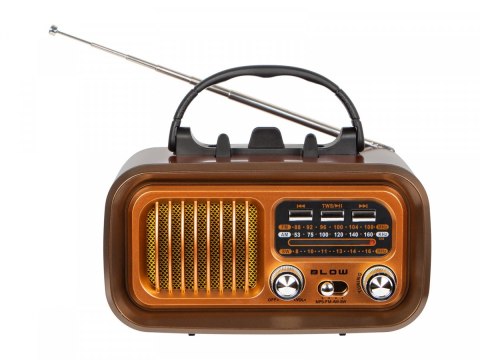 Radio przenośne analogowe AM/FM RA16 solarne