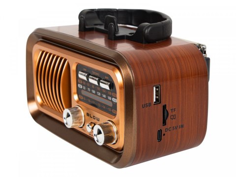 Radio przenośne analogowe AM/FM RA16 solarne