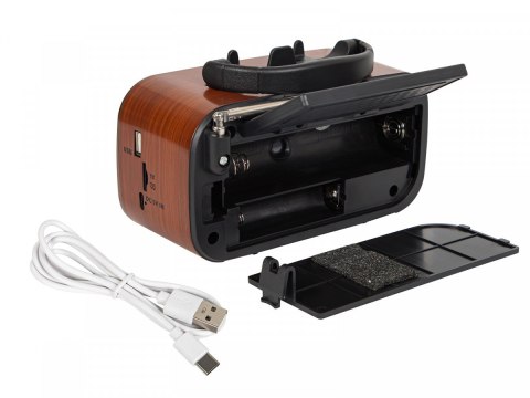 Radio przenośne analogowe AM/FM RA16 solarne