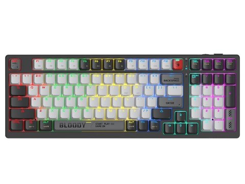 Klawiatura bezprzewodowa A4tech Bloody WS98 Grey WRLS