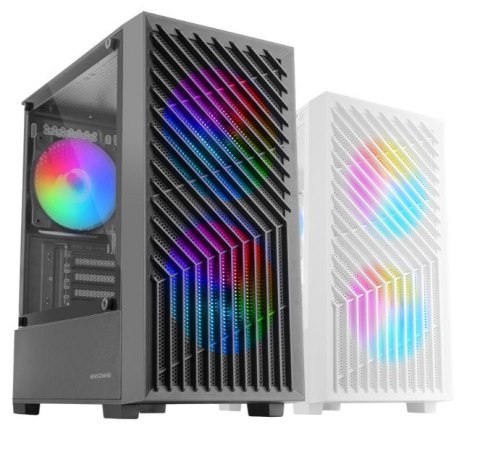 Obudowa MARS MC-VORTEX BLACK mATX 3xFRGB fans