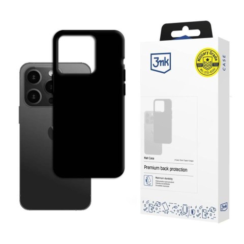 Etui na telefon do Apple iPhone 15 Pro Max - 3mk Matt Case