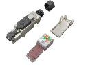 WTYK MODULARNY KONEKTOR PRZEMYSŁOWY SAMOZACISKOWY SOLARIX RJ45 CAT.6A STP 8P8C 1szt