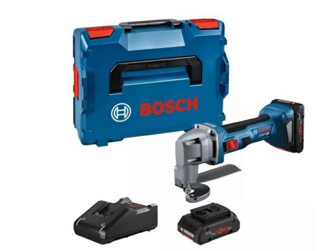 BOSCH NOŻYCE DO BLACHY GSC 18V-16 E 2xPC4,0Ah LB