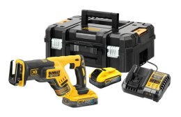 DEWALT PIŁA SZABLASTA 18V DCS367H2T 2x5,0Ah POWERSTACK TSTAK II