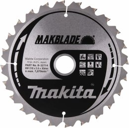 MAKITA PIŁA TARCZOWA 216x30x24z MAKBLADE DREWNO