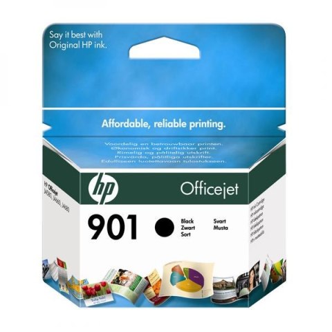 HP oryginalny ink / tusz CC653AE, HP 901, black, 200s, 4ml, EOL