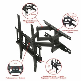 Uchwyt TV ścienny LED/LCD ART 23-65