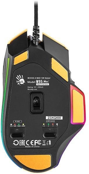 Mysz komputerowa A4tech Bloody W95 Max USB Sports Lime