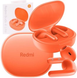 Słuchawki Xiaomi Redmi Buds 4 Lite pomarańczowe
