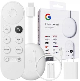 Odtwarzacz multimedialny Google Chromecast HD z Google TV