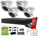 Zestaw monitoringu Hilook 4 kamer 5MPx TVICAM-T5M z dyskiem 1TB